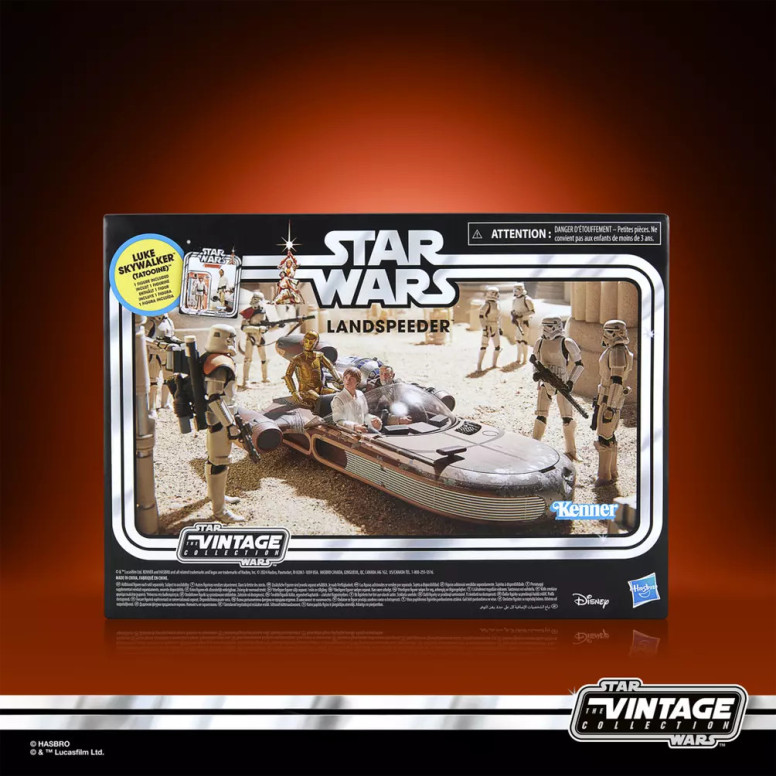 Hasbro - Star Wars La Colección Vintage - Landspeeder y Luke Skywalker