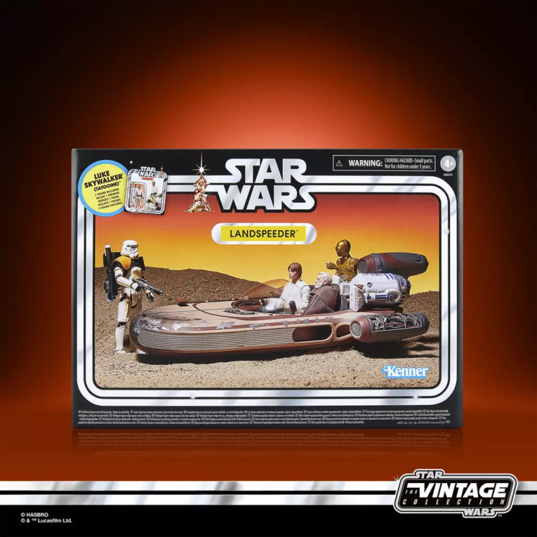 Hasbro - Star Wars La Colección Vintage - Landspeeder y Luke Skywalker
