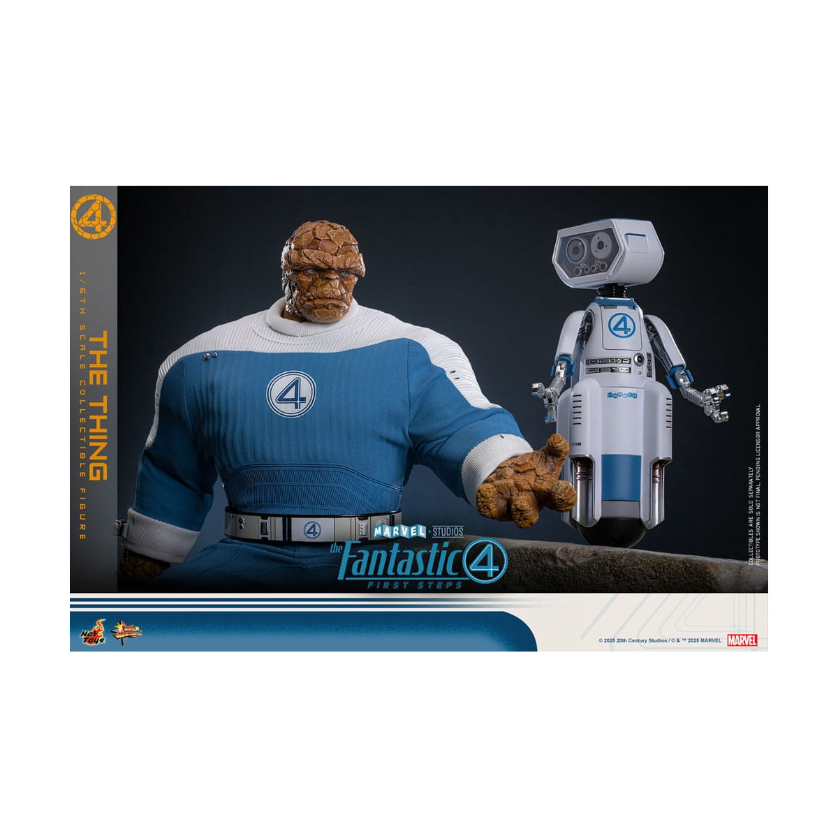 Hot Toys Marvel - Fantastic Four: First Steps - La Cosa MMS 1/6 - La Cosa