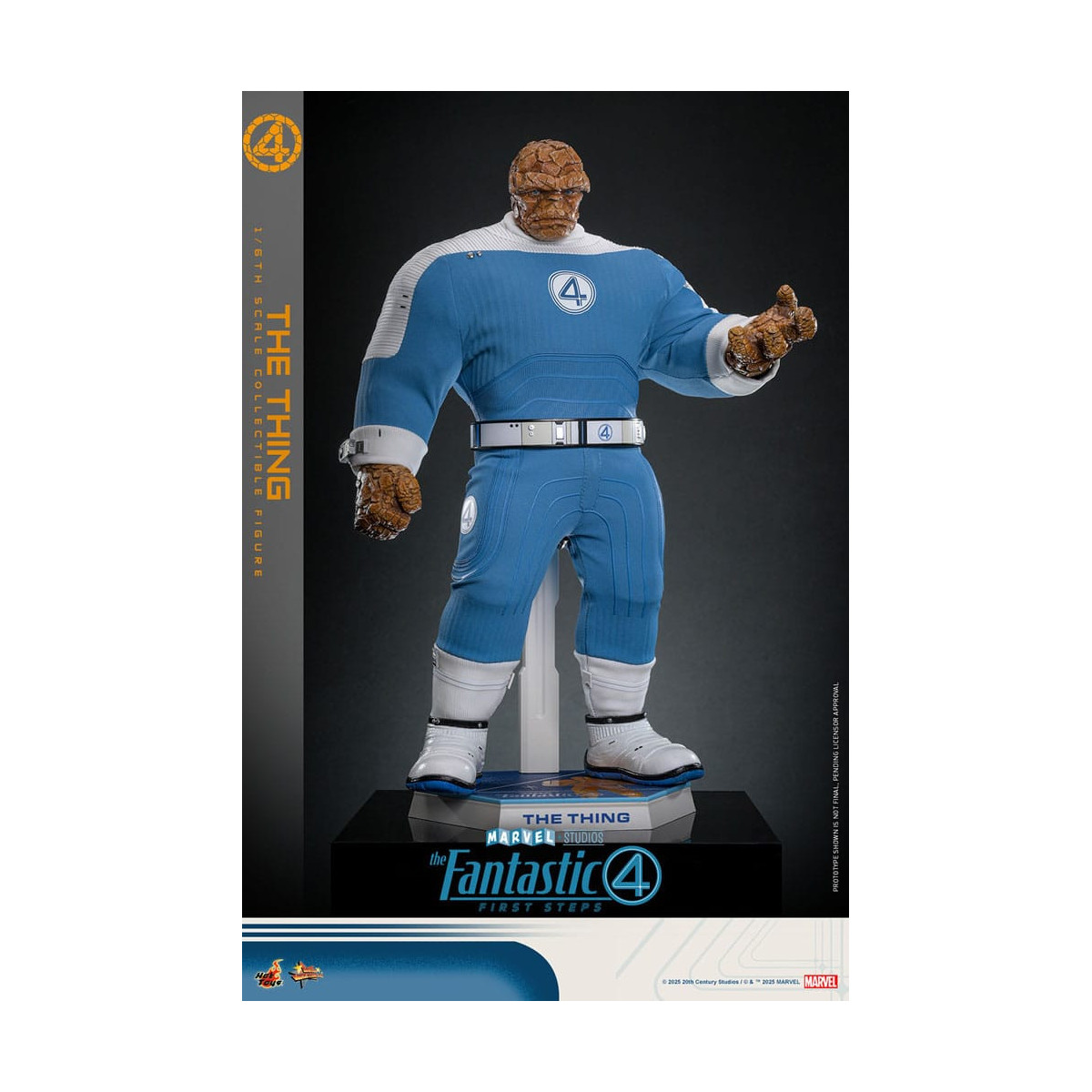 Hot Toys Marvel - Fantastic Four: First Steps - La Cosa MMS 1/6 - La Cosa