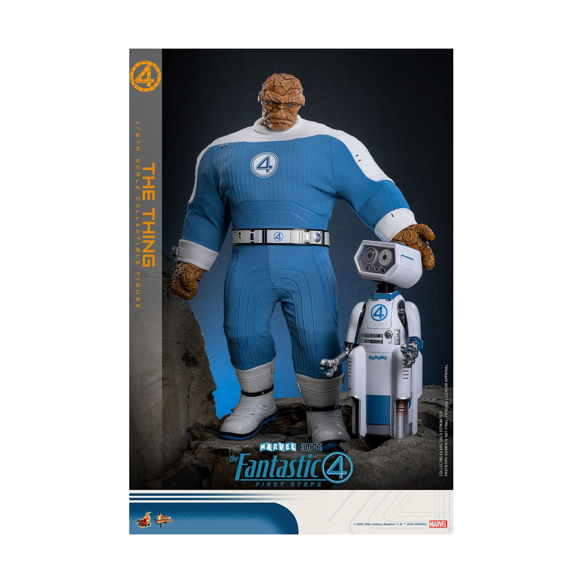 Hot Toys Marvel - Fantastic Four: First Steps - La Cosa MMS 1/6 - La Cosa