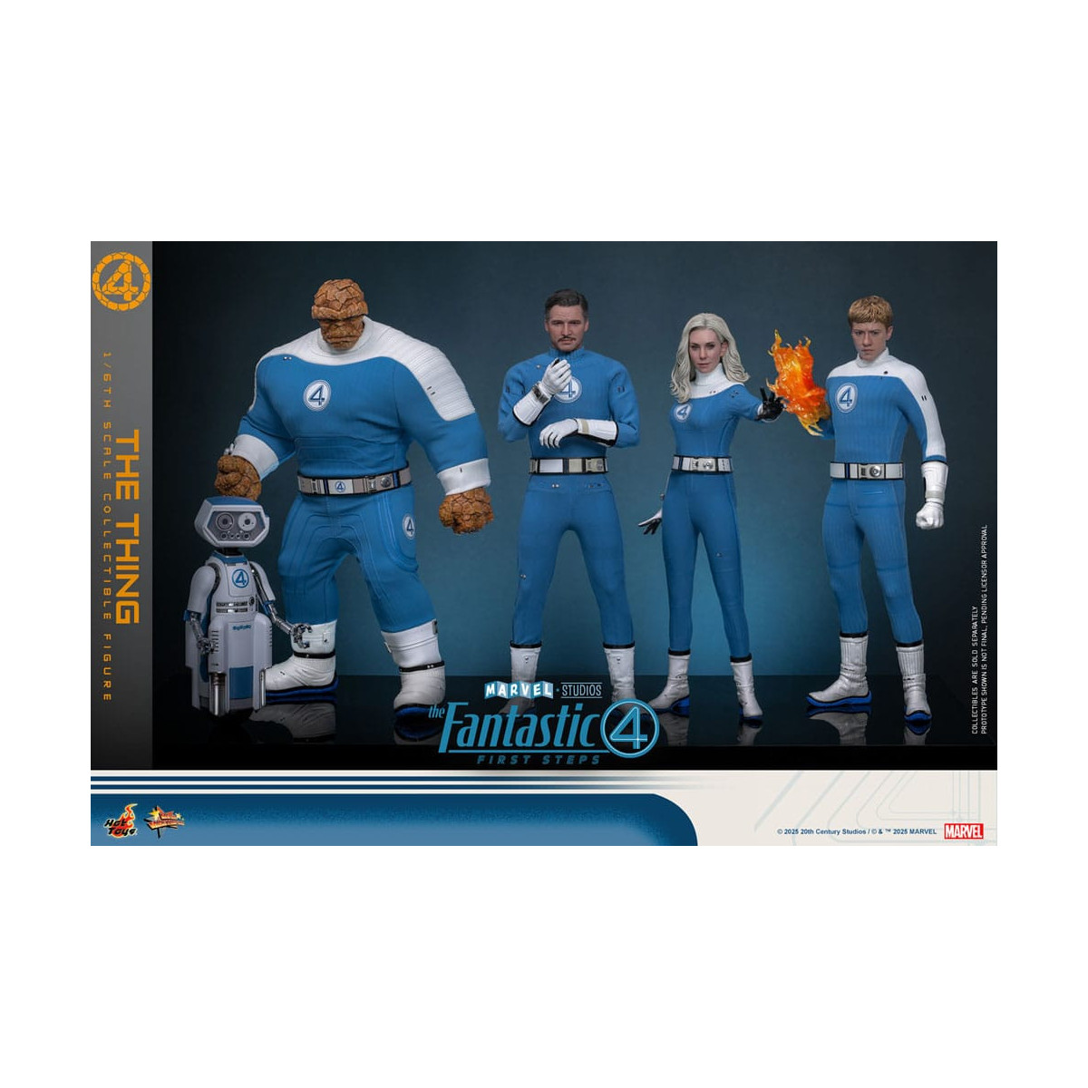 Hot Toys Marvel - Fantastic Four: First Steps - La Cosa MMS 1/6 - La Cosa