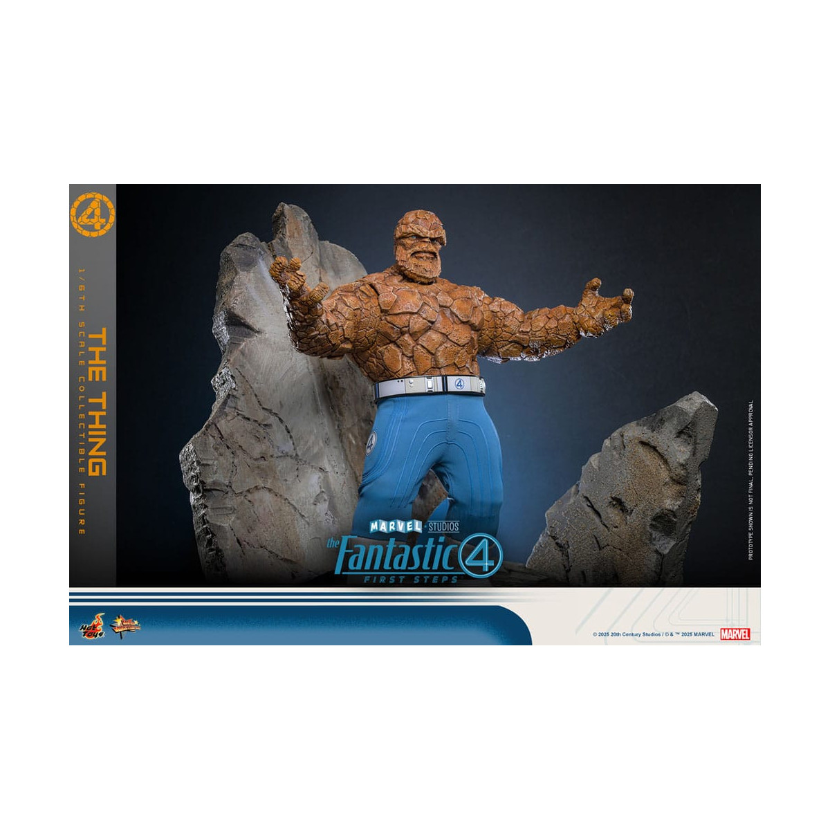 Hot Toys Marvel - Fantastic Four: First Steps - La Cosa MMS 1/6 - La Cosa