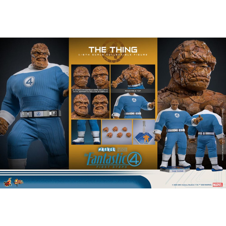 Hot Toys Marvel - Fantastic Four: First Steps - La Cosa MMS 1/6 - La Cosa