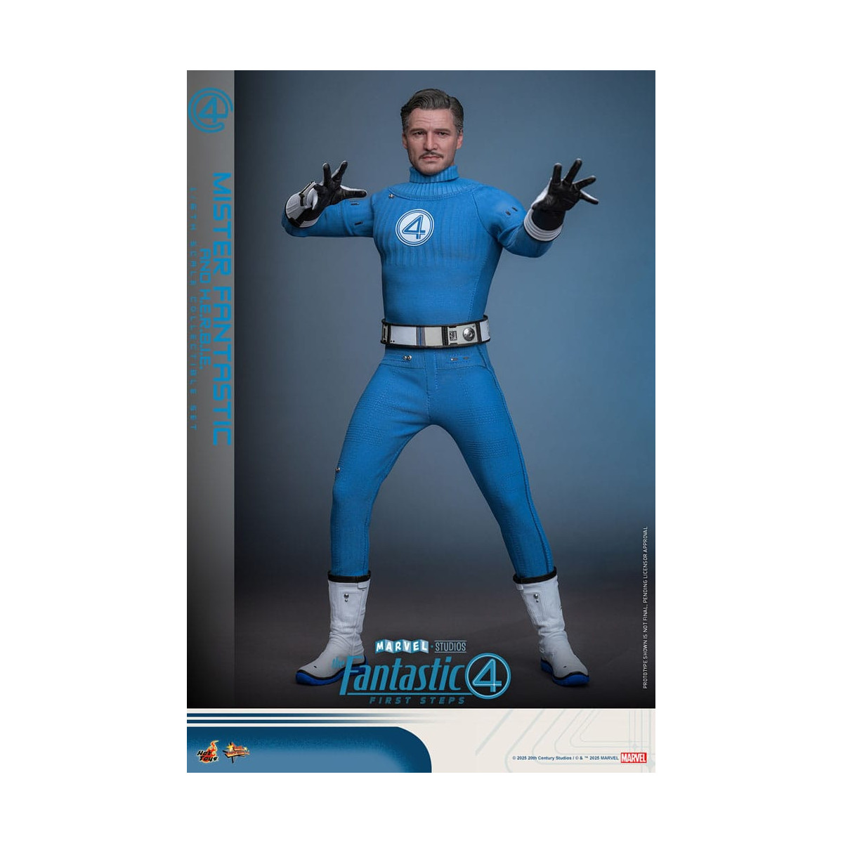 Hot Toys Marvel - Fantastic Four: First Steps - Mister Fantastic & H.E.R.B.I.E. MMS 1/6 - Reed Richards