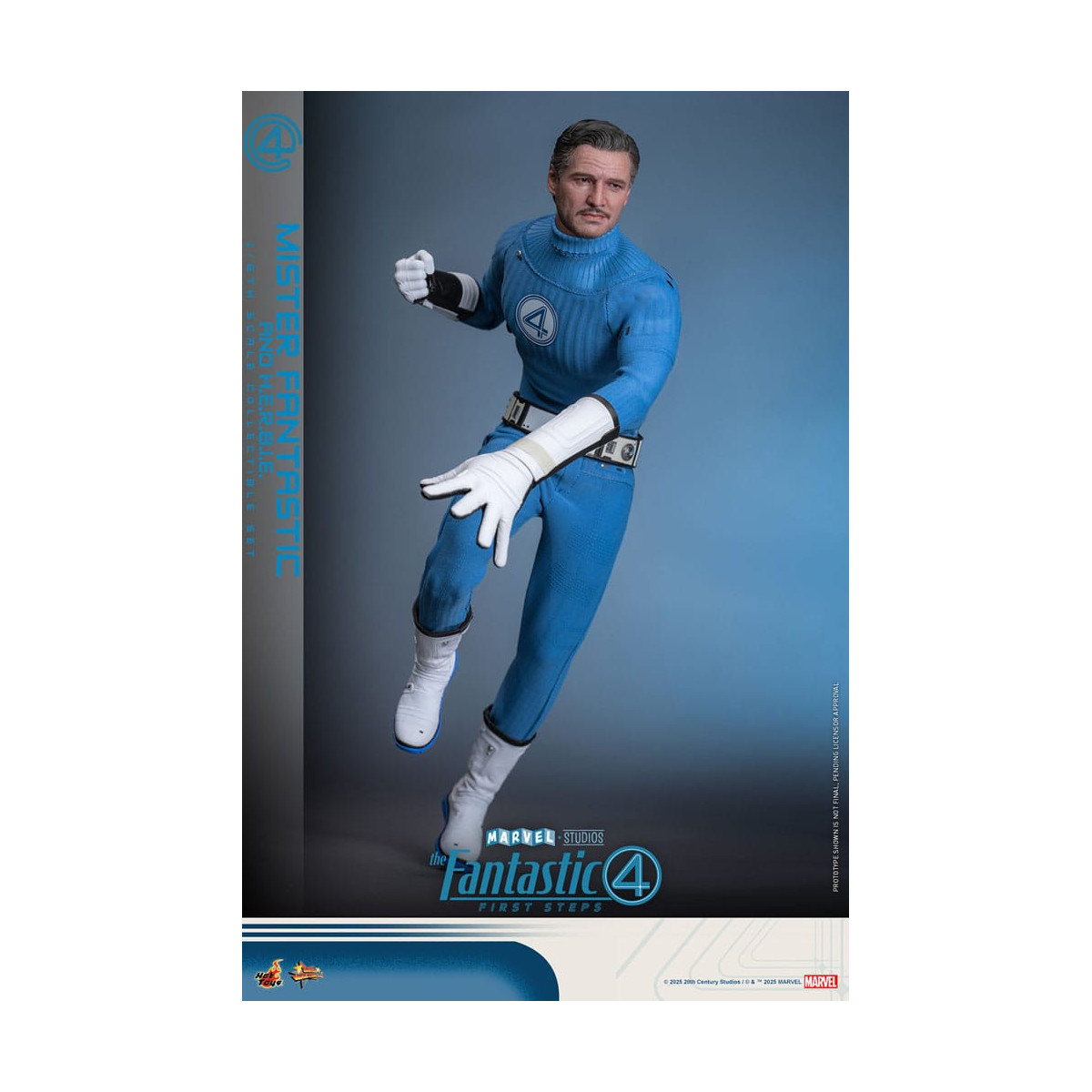 Hot Toys Marvel - Fantastic Four: First Steps - Mister Fantastic & H.E.R.B.I.E. MMS 1/6 - Reed Richards