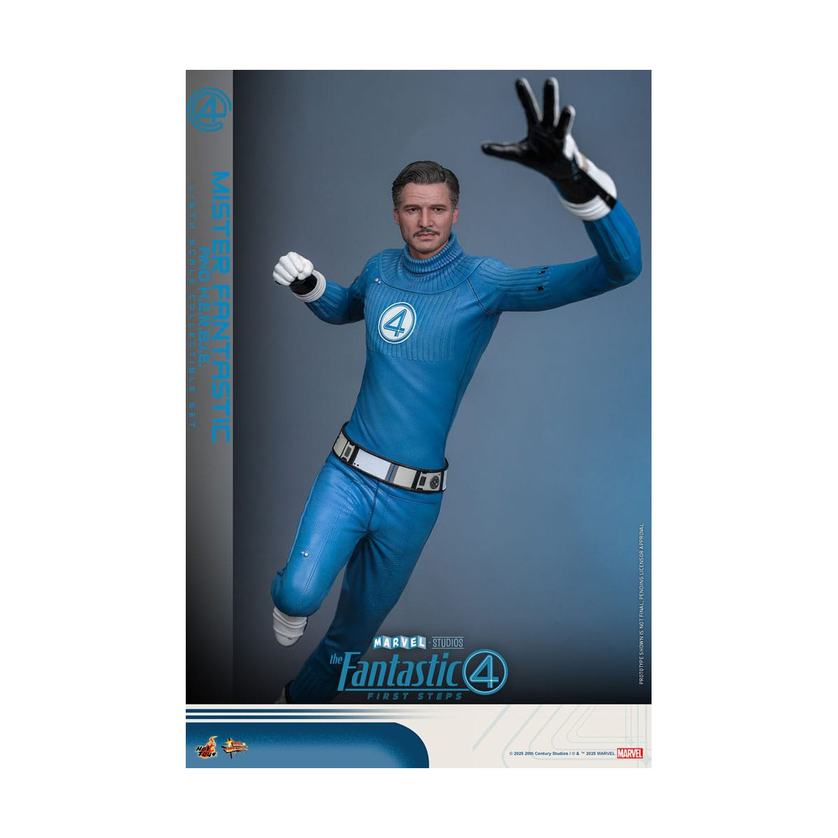 Hot Toys Marvel - Fantastic Four: First Steps - Mister Fantastic & H.E.R.B.I.E. MMS 1/6 - Reed Richards