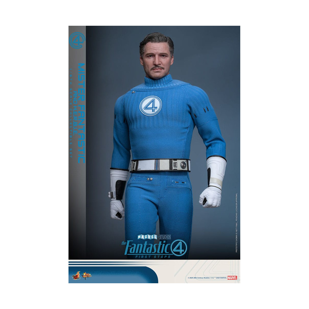 Hot Toys Marvel - Fantastic Four: First Steps - Mister Fantastic & H.E.R.B.I.E. MMS 1/6 - Reed Richards