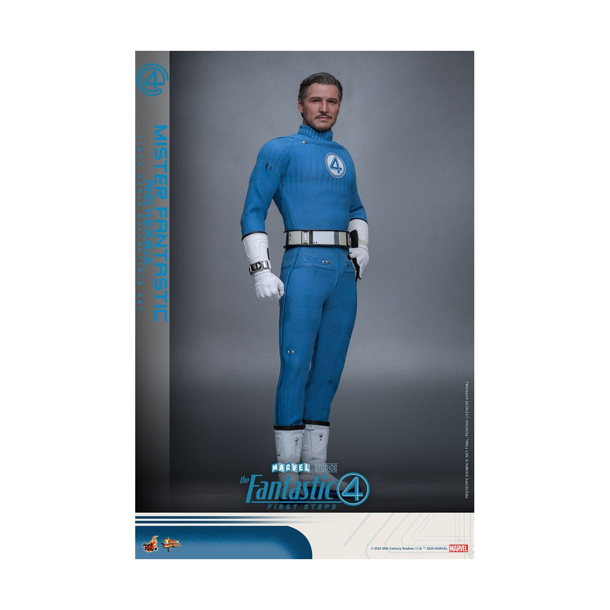 Hot Toys Marvel - Los Cuatro Fantásticos: Primeros Pasos - Mister Fantastic MMS 1/6 - Reed Richards
