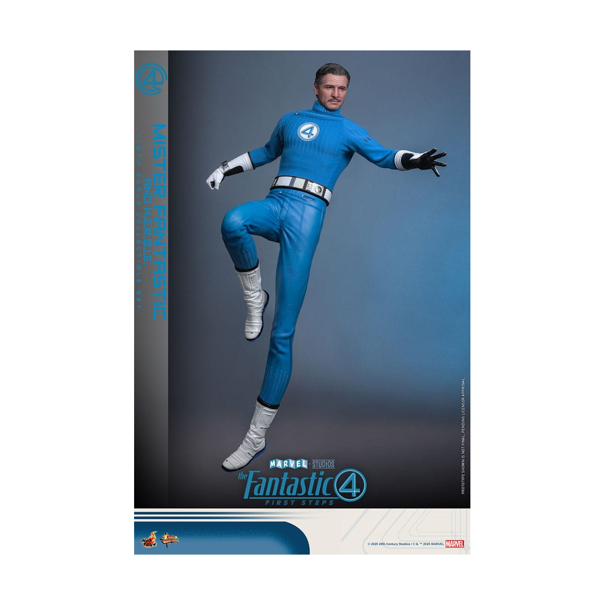 Hot Toys Marvel - Los Cuatro Fantásticos: Primeros Pasos - Mister Fantastic MMS 1/6 - Reed Richards