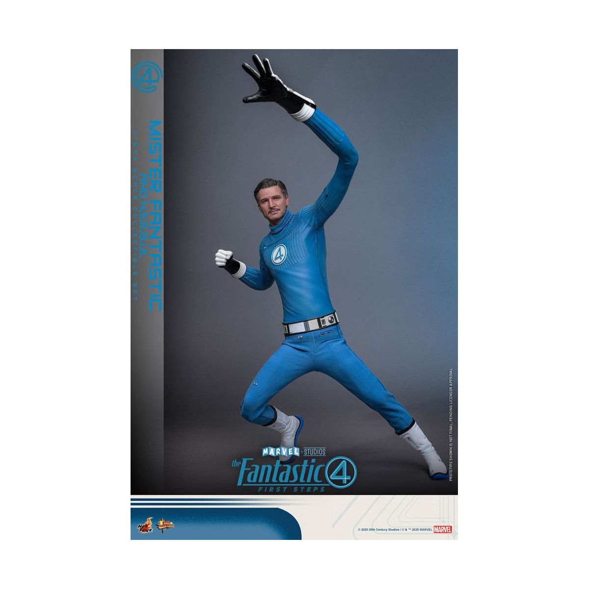Hot Toys Marvel - Los Cuatro Fantásticos: Primeros Pasos - Mister Fantastic MMS 1/6 - Reed Richards