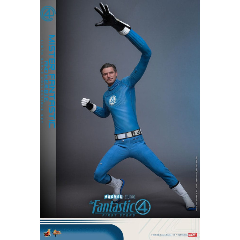Hot Toys Marvel - Los Cuatro Fantásticos: Primeros Pasos - Mister Fantastic MMS 1/6 - Reed Richards