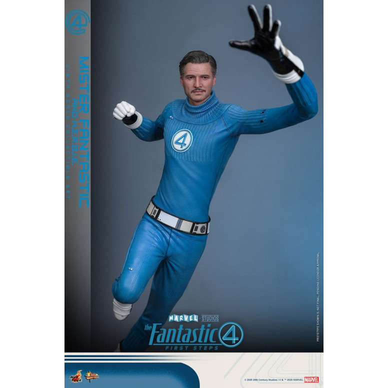 Hot Toys Marvel - Los Cuatro Fantásticos: Primeros Pasos - Mister Fantastic MMS 1/6 - Reed Richards