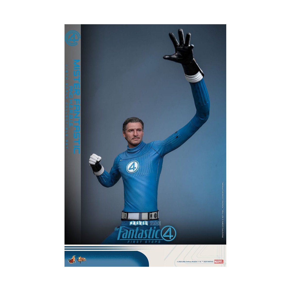 Hot Toys Marvel - Los Cuatro Fantásticos: Primeros Pasos - Mister Fantastic MMS 1/6 - Reed Richards