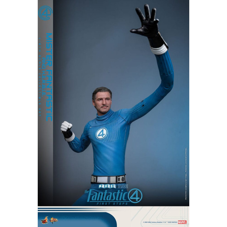Hot Toys Marvel - Los Cuatro Fantásticos: Primeros Pasos - Mister Fantastic MMS 1/6 - Reed Richards