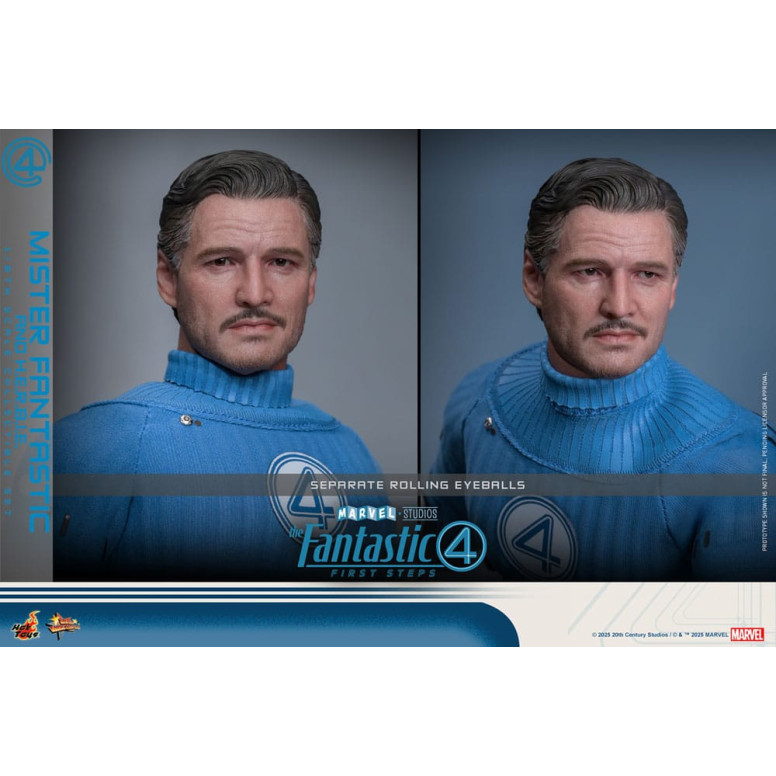 Hot Toys Marvel - Los Cuatro Fantásticos: Primeros Pasos - Mister Fantastic MMS 1/6 - Reed Richards
