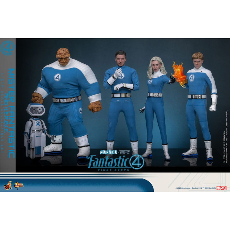 Hot Toys Marvel - Los Cuatro Fantásticos: Primeros Pasos - Mister Fantastic MMS 1/6 - Reed Richards