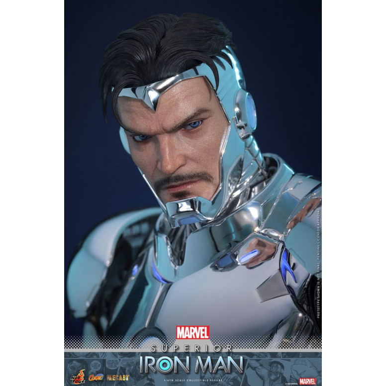 Hot Toys Marvel - Superior Iron Man Die Cast MMS 1/6