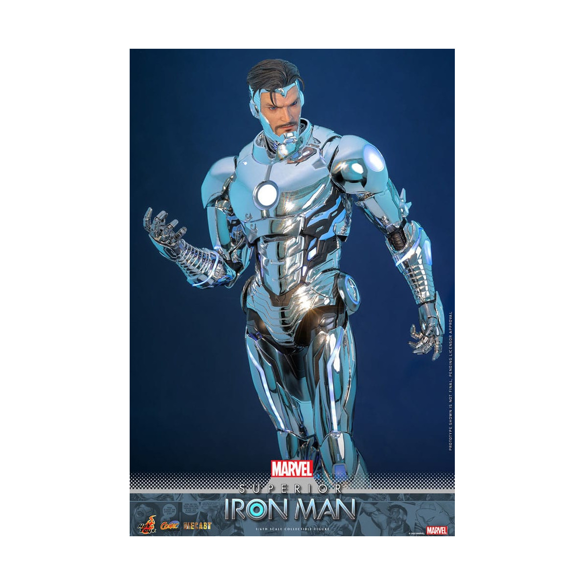 Hot Toys Marvel - Superior Iron Man Die Cast MMS 1/6