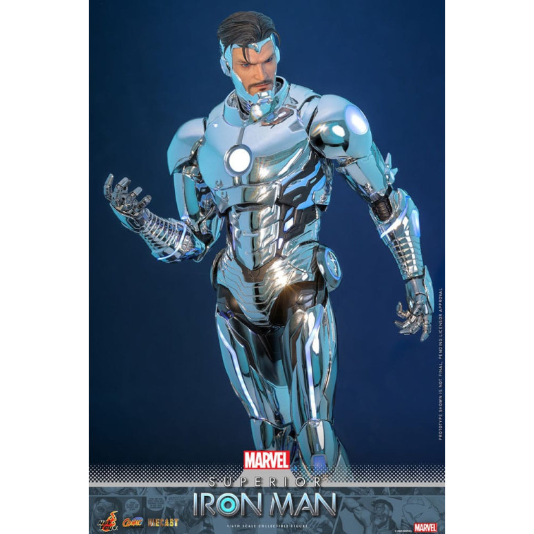 Hot Toys Marvel - Superior Iron Man Die Cast MMS 1/6