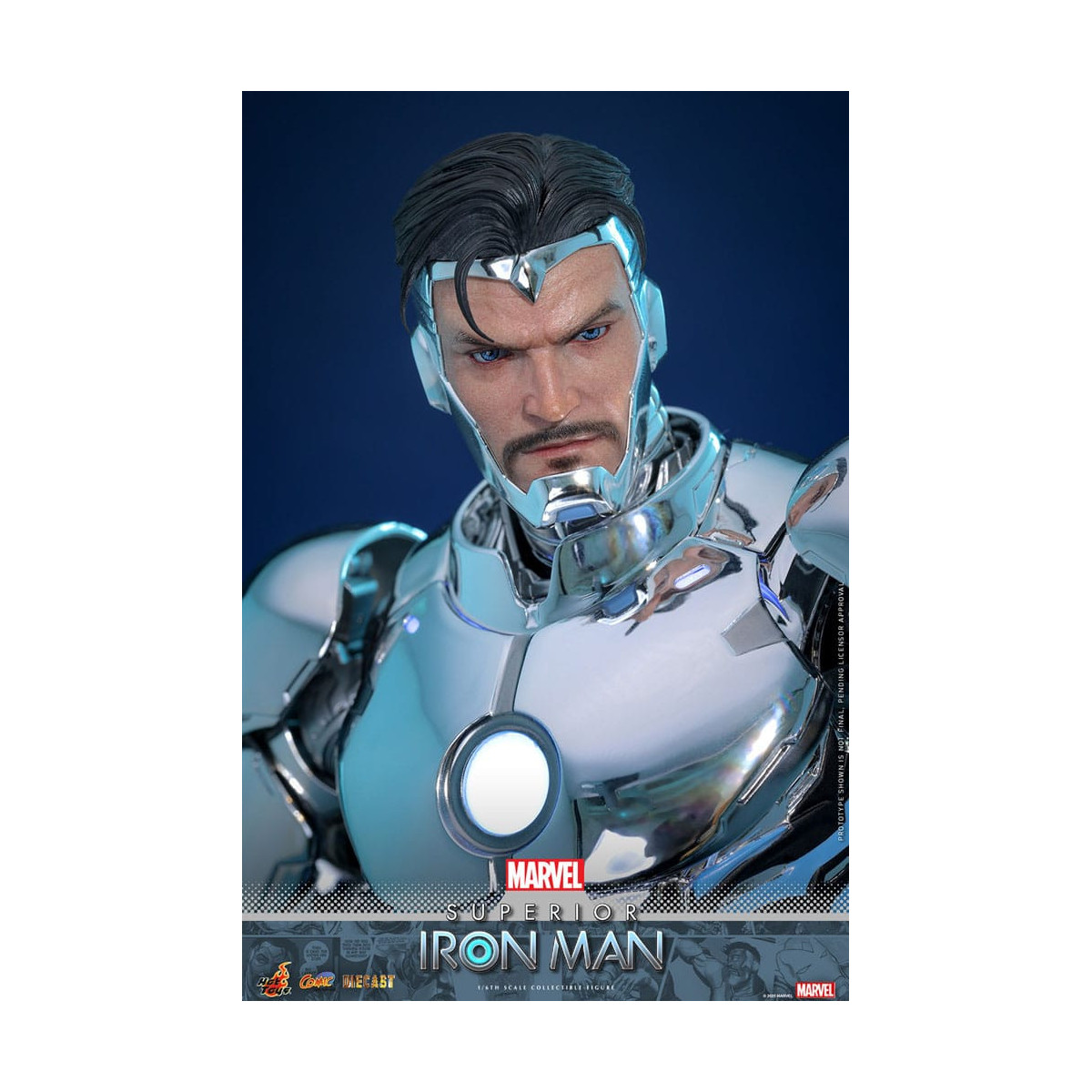 Hot Toys Marvel - Superior Iron Man Die Cast MMS 1/6