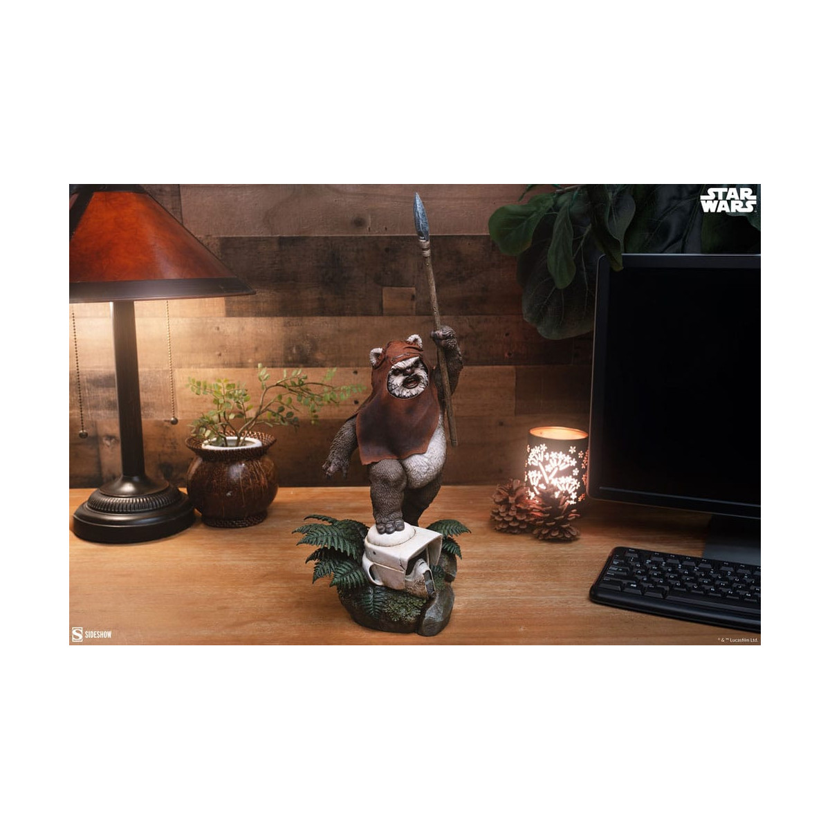 Sideshow Star Wars Wicket Formato Premium 1/4 - El Retorno del Jedi