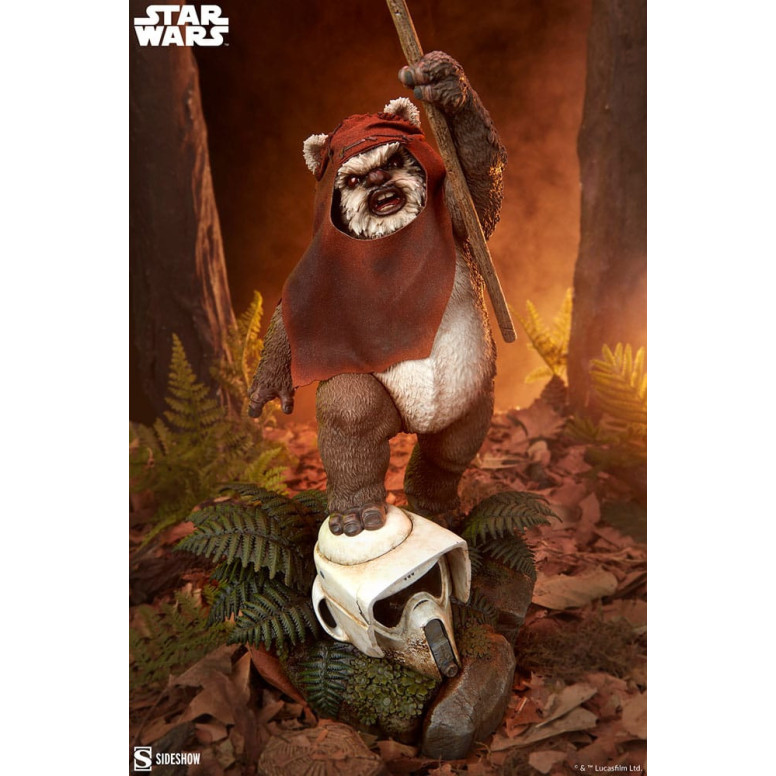 Sideshow Star Wars Wicket Formato Premium 1/4 - El Retorno del Jedi