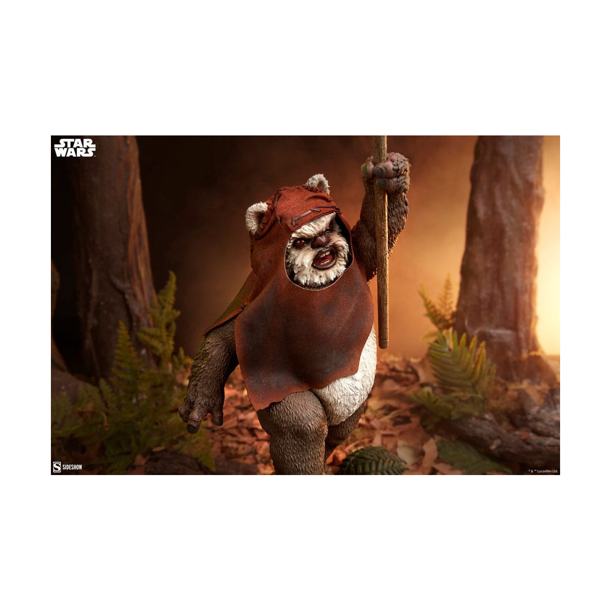 Sideshow Star Wars Wicket Formato Premium 1/4 - El Retorno del Jedi