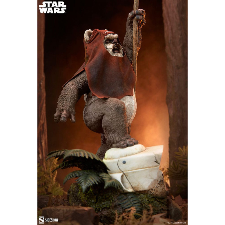 Sideshow Star Wars Wicket Formato Premium 1/4 - El Retorno del Jedi