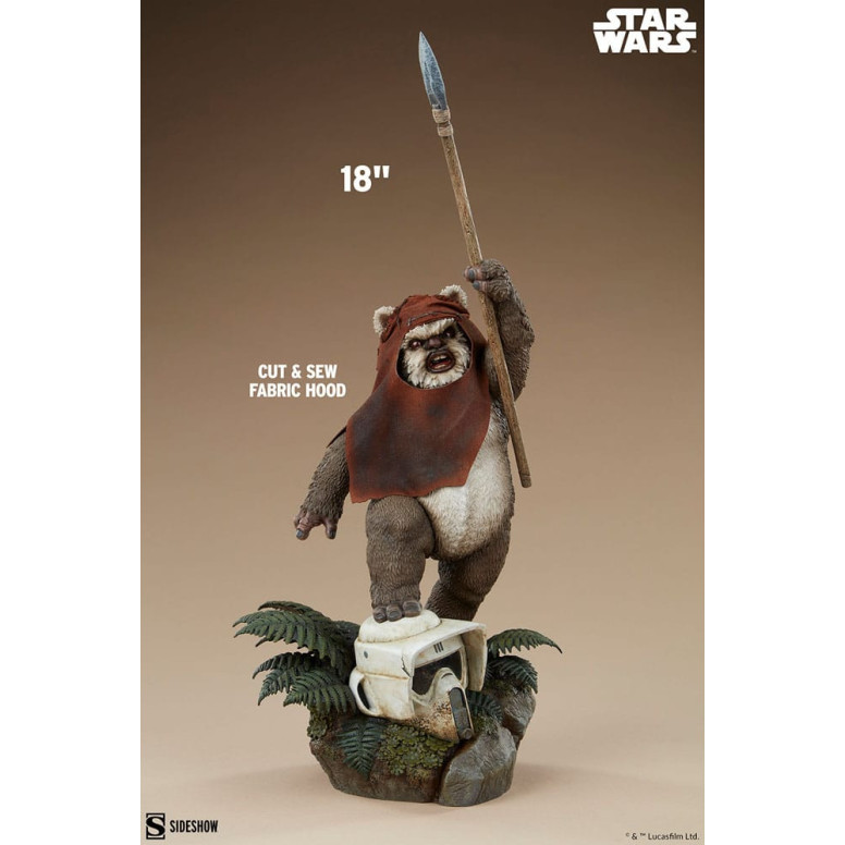 Sideshow Star Wars Wicket Formato Premium 1/4 - El Retorno del Jedi
