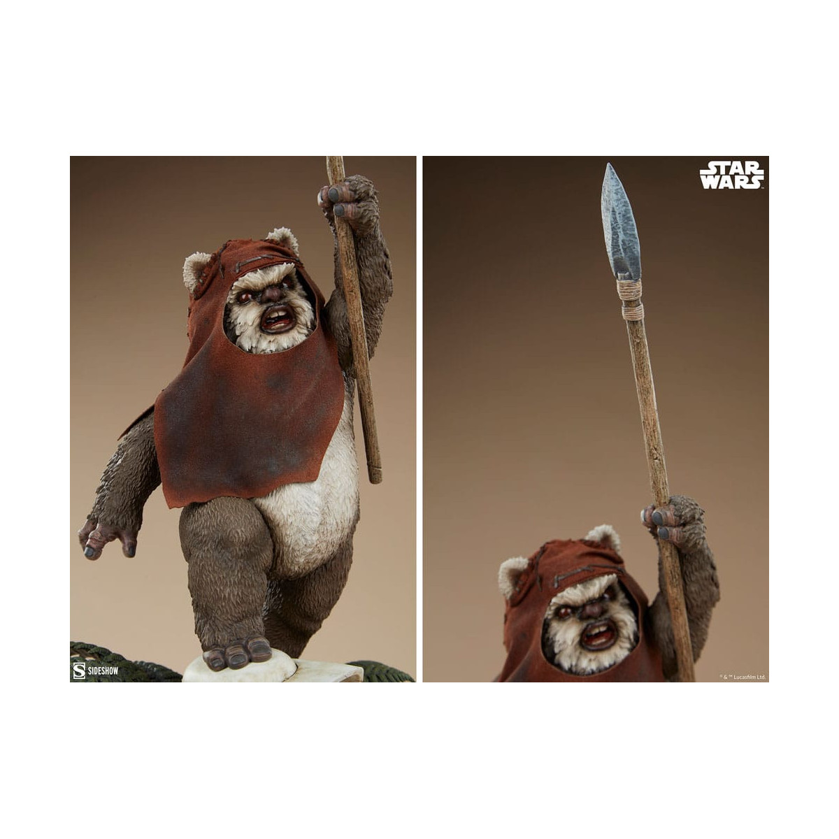 Sideshow Star Wars Wicket Formato Premium 1/4 - El Retorno del Jedi