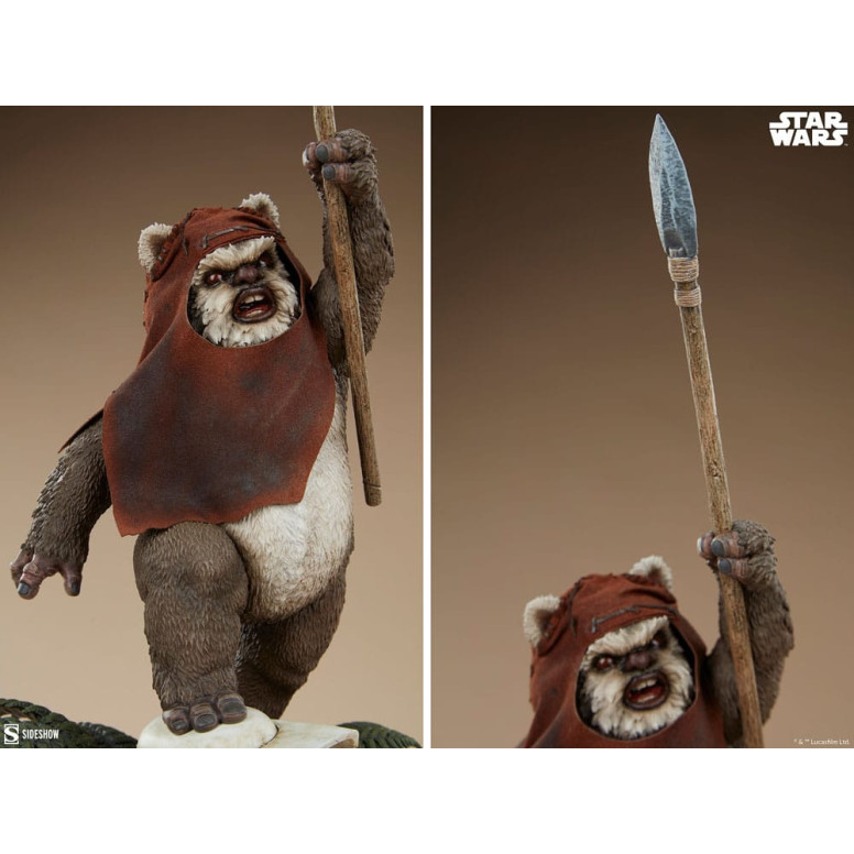 Sideshow Star Wars Wicket Formato Premium 1/4 - El Retorno del Jedi