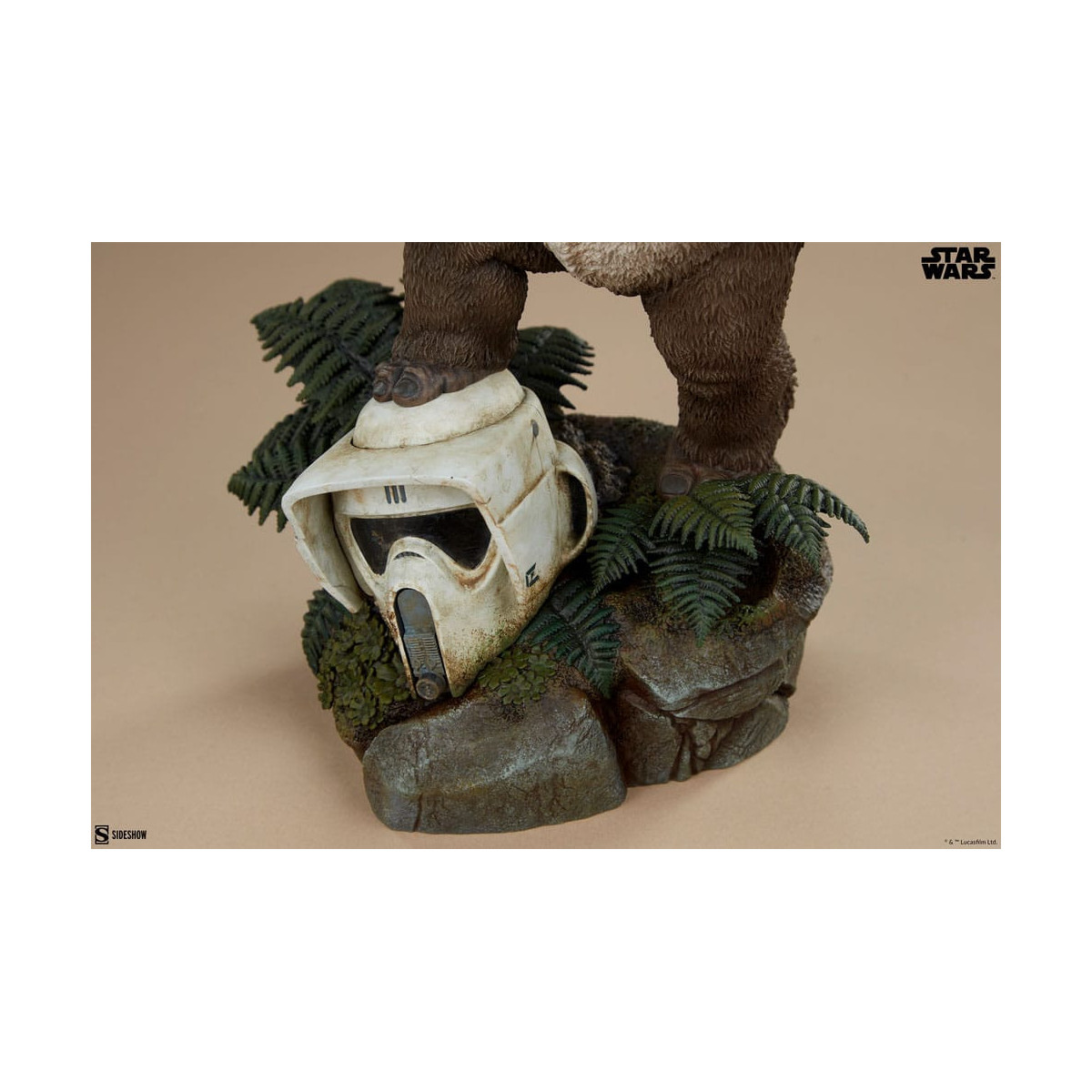 Sideshow Star Wars Wicket Formato Premium 1/4 - El Retorno del Jedi