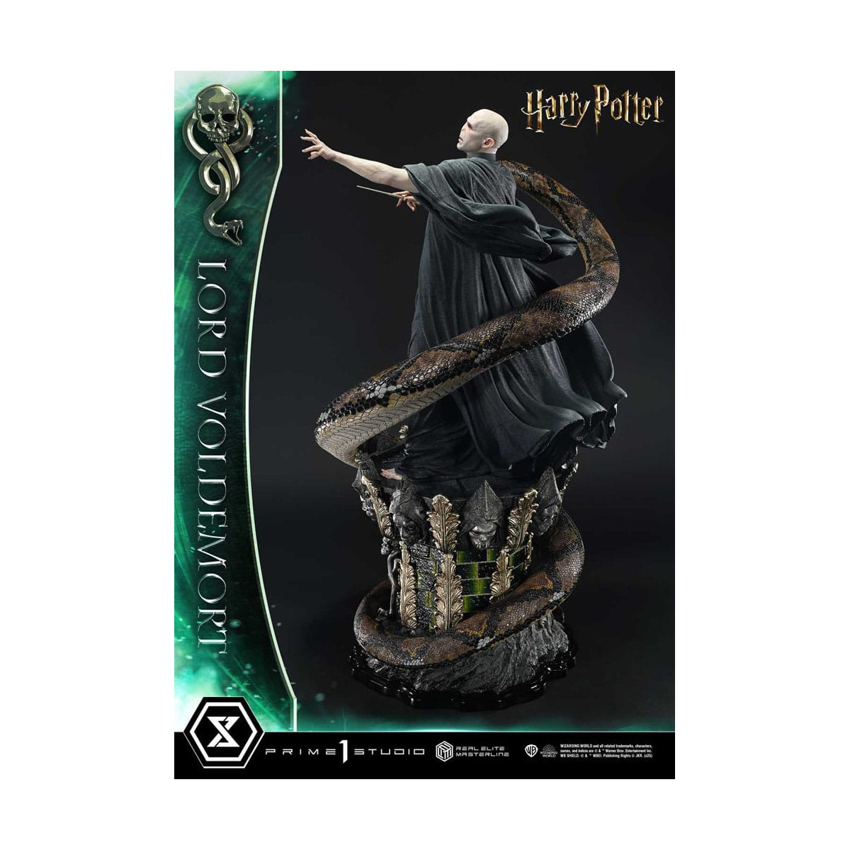 Prime 1 Studio - Estatuilla Harry Potter Real Elite Masterline Series 1/4 Lord Voldemort