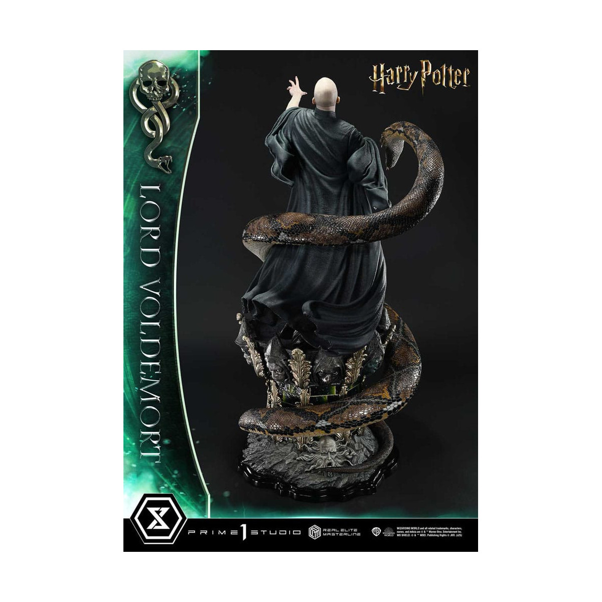 Prime 1 Studio - Estatuilla Harry Potter Real Elite Masterline Series 1/4 Lord Voldemort
