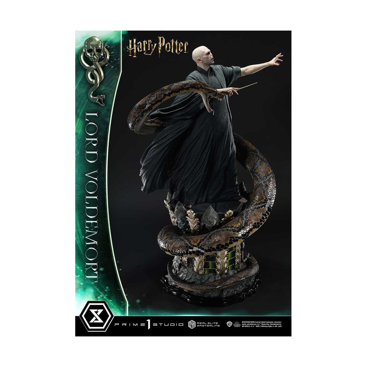 Prime 1 Studio - Estatuilla Harry Potter Real Elite Masterline Series 1/4 Lord Voldemort