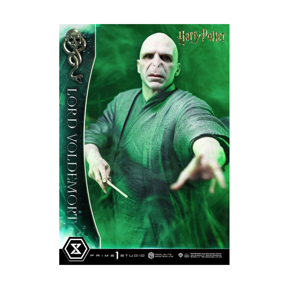Prime 1 Studio - Estatuilla Harry Potter Real Elite Masterline Series 1/4 Lord Voldemort