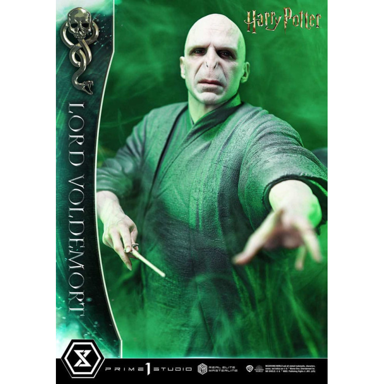 Prime 1 Studio - Estatuilla Harry Potter Real Elite Masterline Series 1/4 Lord Voldemort
