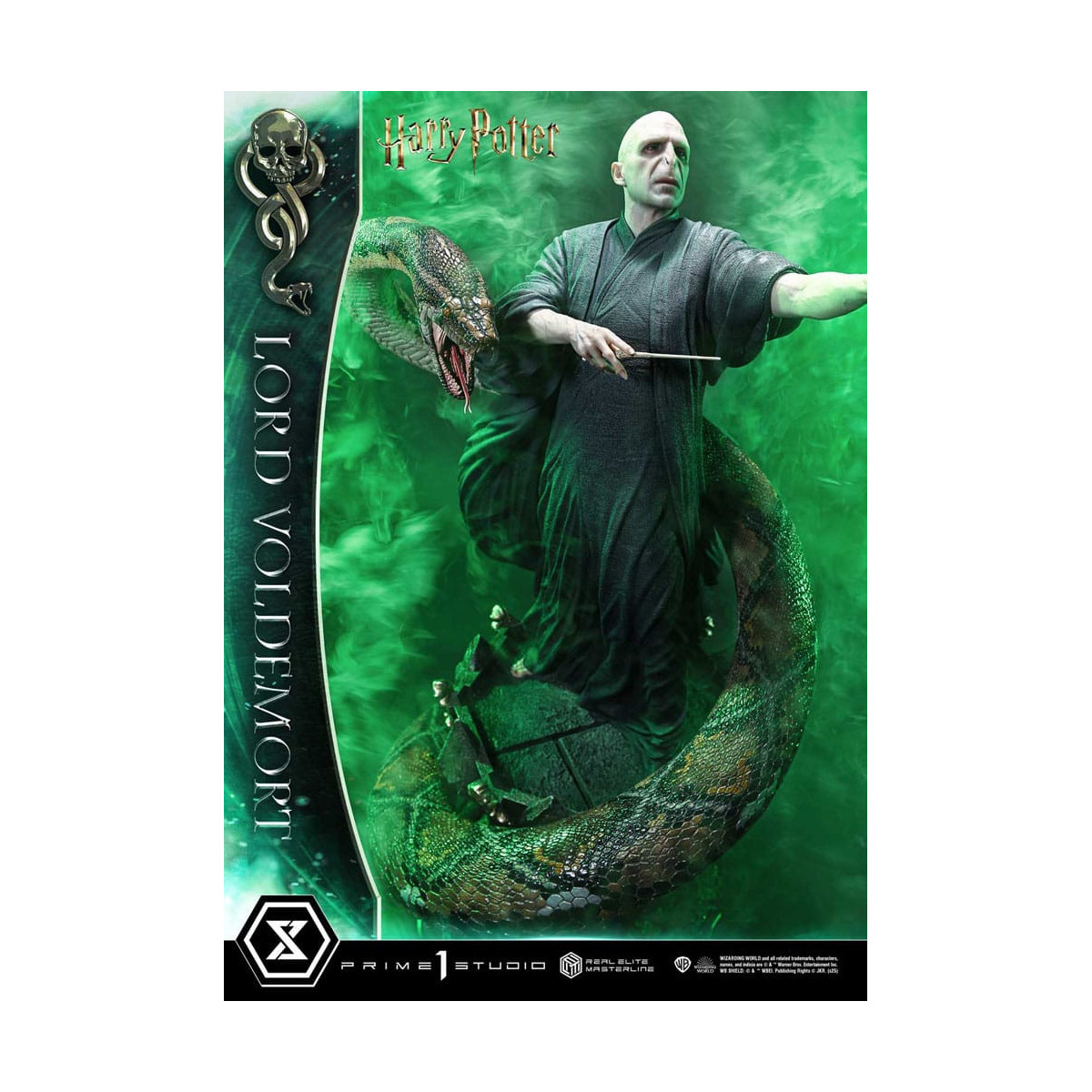 Prime 1 Studio - Estatuilla Harry Potter Real Elite Masterline Series 1/4 Lord Voldemort