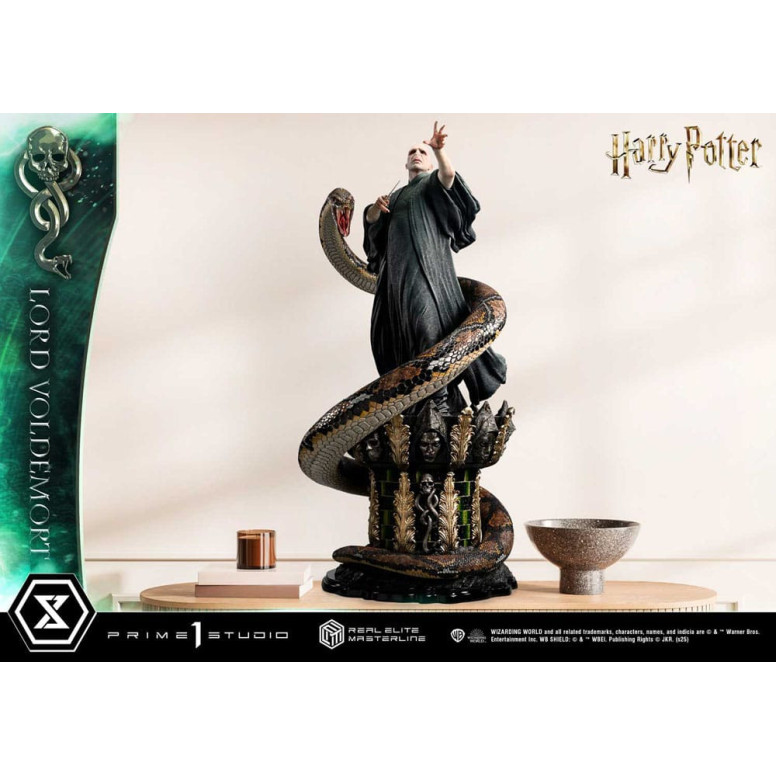 Prime 1 Studio - Estatuilla Harry Potter Real Elite Masterline Series 1/4 Lord Voldemort