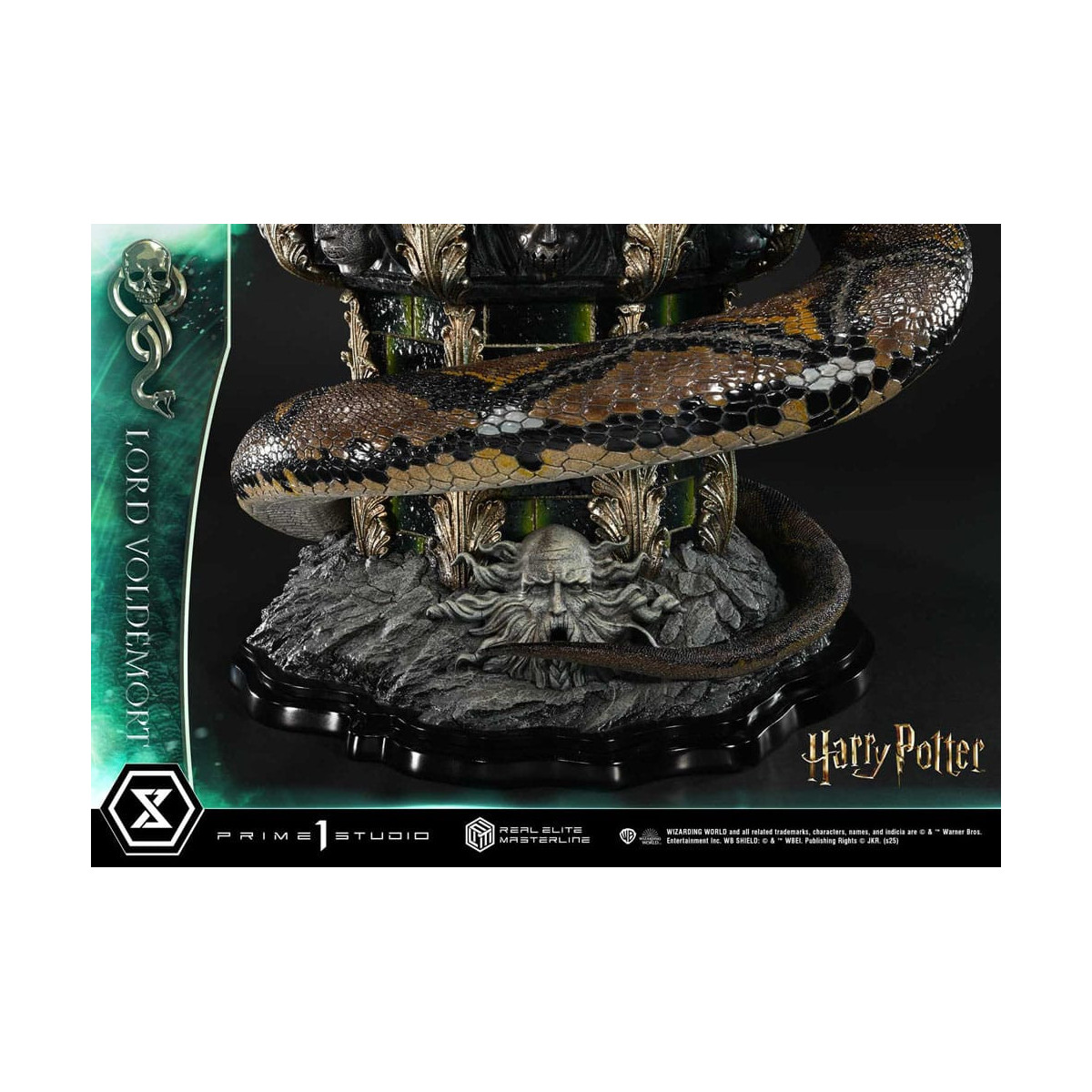 Prime 1 Studio - Estatuilla Harry Potter Real Elite Masterline Series 1/4 Lord Voldemort