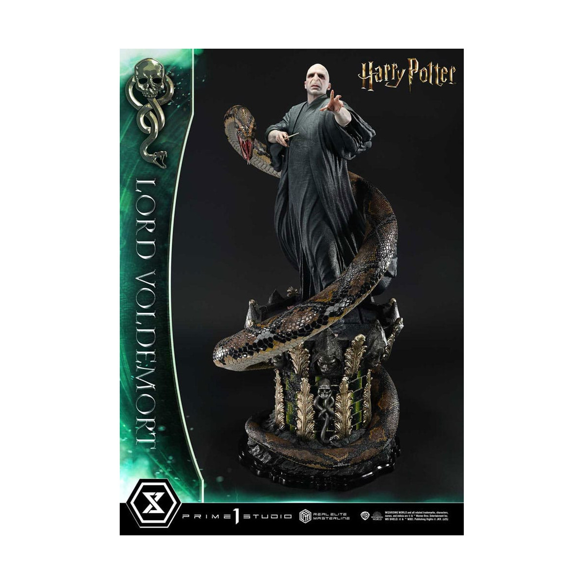 Prime 1 Studio - Estatuilla Harry Potter Real Elite Masterline Series 1/4 Lord Voldemort