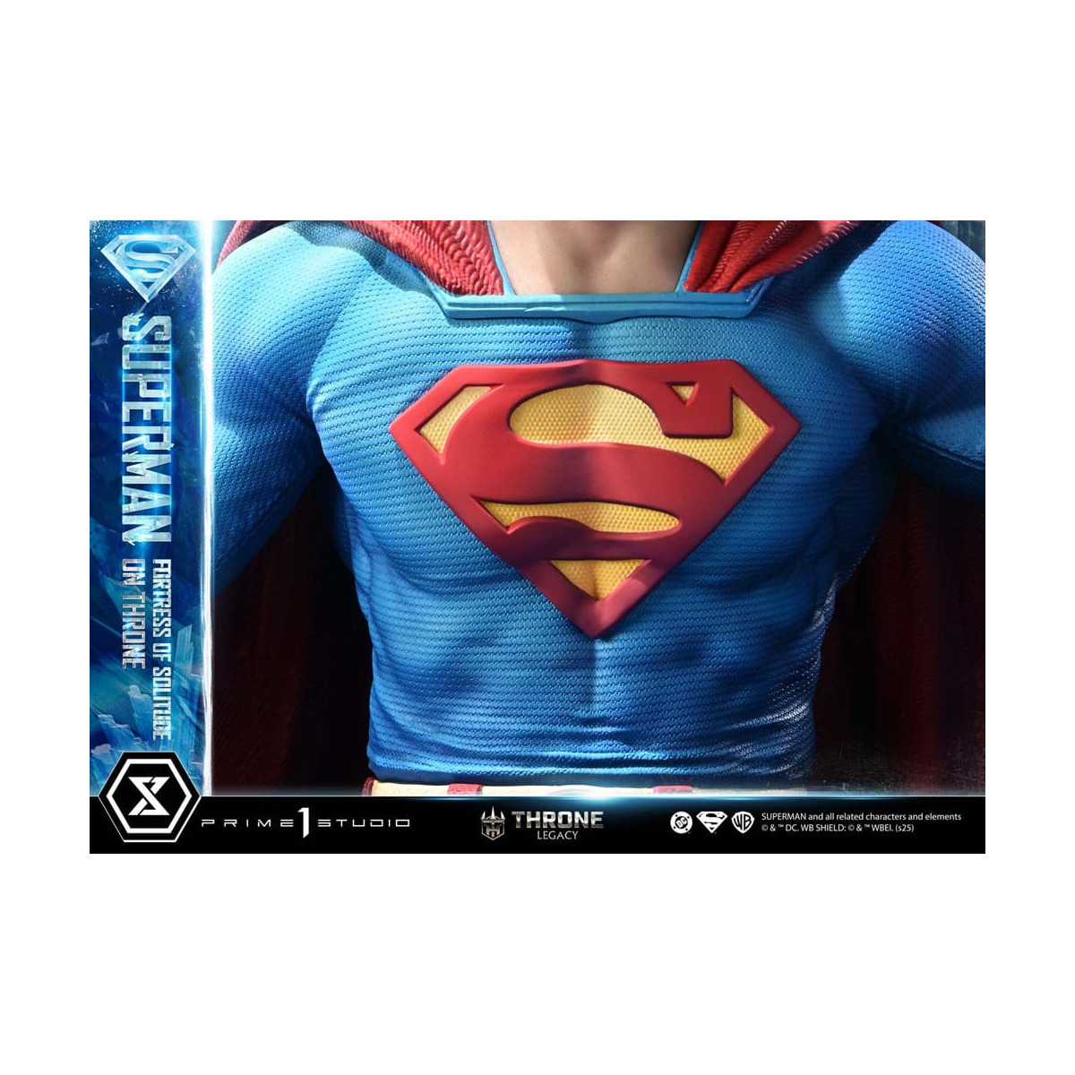 Prime 1 Studio Colección DC Comics Throne Legacy - Superman Fortaleza de la Soledad en el Trono (Diseño de Gabriele Dell'Otto) 1