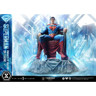 Prime 1 Studio Colección DC Comics Throne Legacy - Superman Fortaleza de la Soledad en el Trono (Diseño de Gabriele Dell'Otto) 1