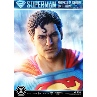 Prime 1 Studio Colección DC Comics Throne Legacy - Superman Fortaleza de la Soledad en el Trono (Diseño de Gabriele Dell'Otto) 1