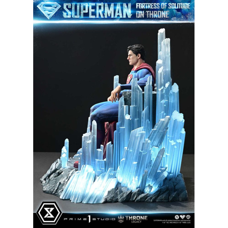 Prime 1 Studio Colección DC Comics Throne Legacy - Superman Fortaleza de la Soledad en el Trono (Diseño de Gabriele Dell'Otto) 1