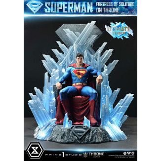 Prime 1 Studio DC Comics Throne Legacy Collection - Superman Fortaleza de la Soledad en el Trono Versión Ultimate