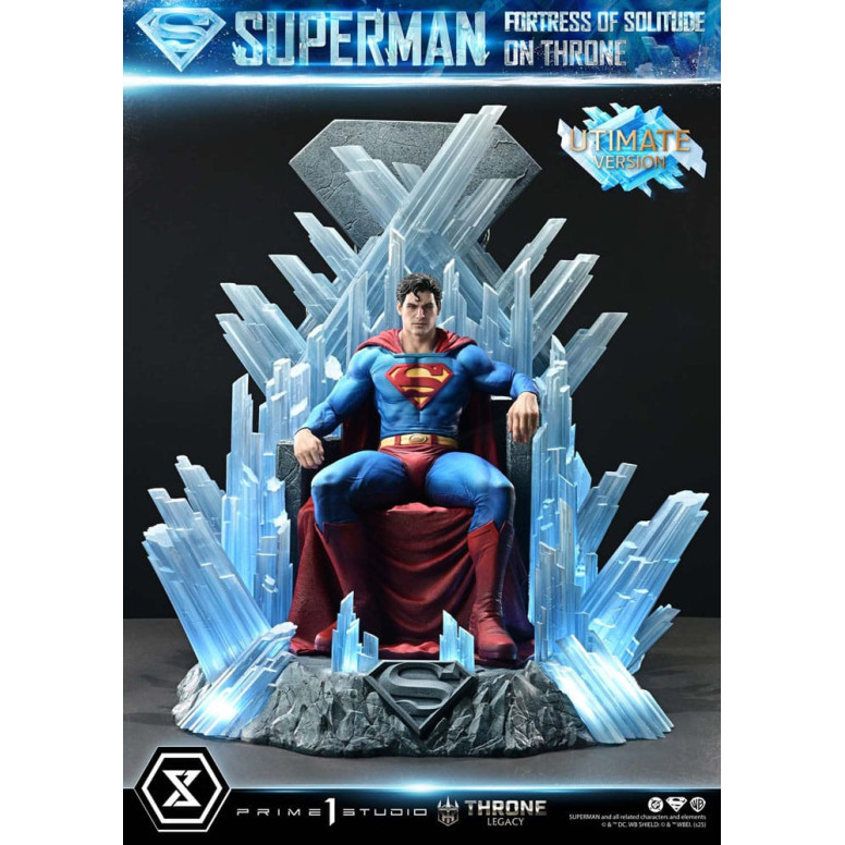 Prime 1 Studio DC Comics Throne Legacy Collection - Superman Fortaleza de la Soledad en Throne Ultimate Bonus Version