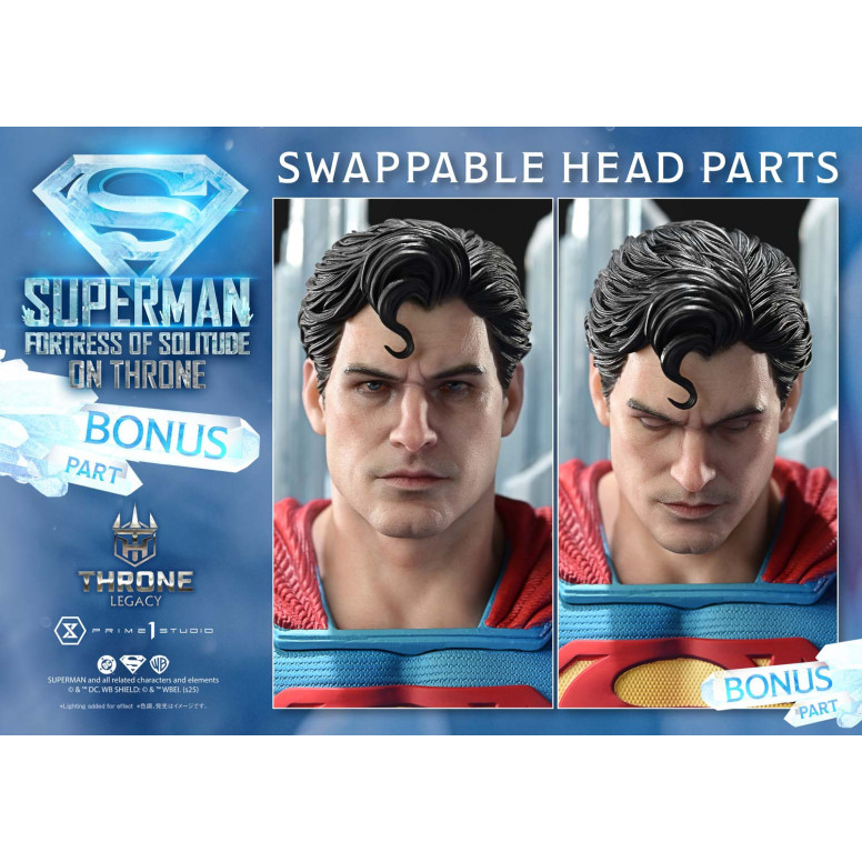 Prime 1 Studio DC Comics Throne Legacy Collection - Superman Fortaleza de la Soledad en Throne Ultimate Bonus Version