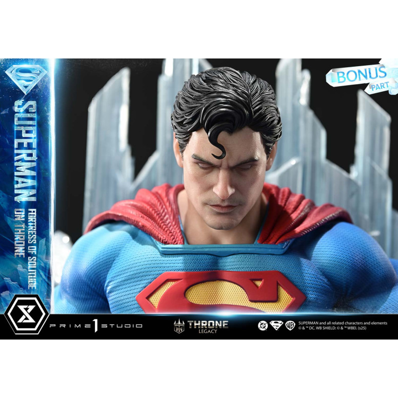 Prime 1 Studio DC Comics Throne Legacy Collection - Superman Fortaleza de la Soledad en Throne Ultimate Bonus Version